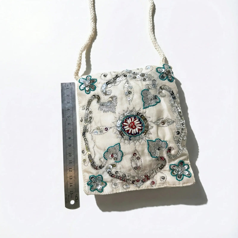 Embroidered Boho Style Shoulder Bag Rolling Bargains
