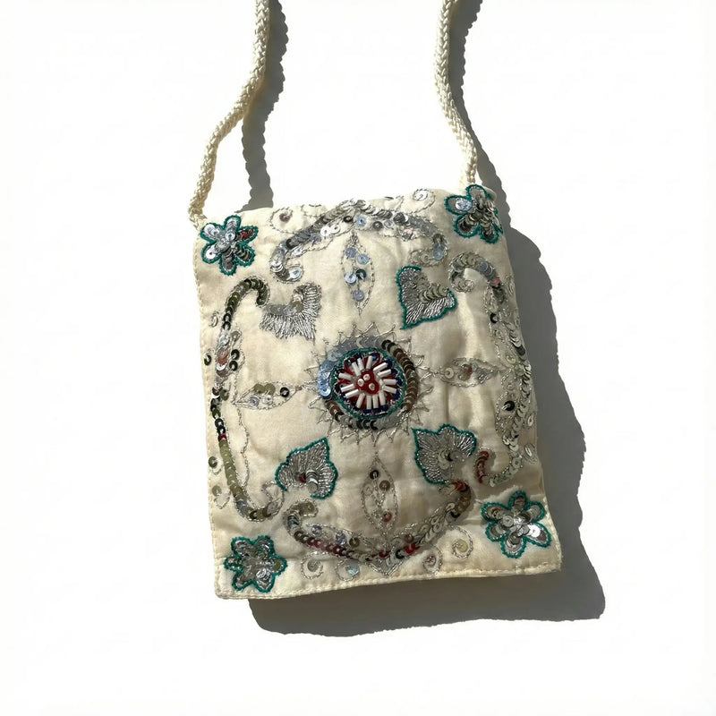 Embroidered Boho Style Shoulder Bag Rolling Bargains