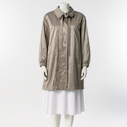Silk Trench Coat
