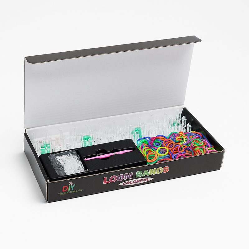 Diy Loom Band Kit Colourful