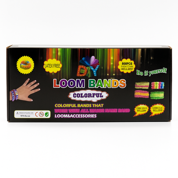 Diy Loom Band Kit Colourful