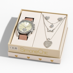 6pc Stainless Steel Jewelry Set