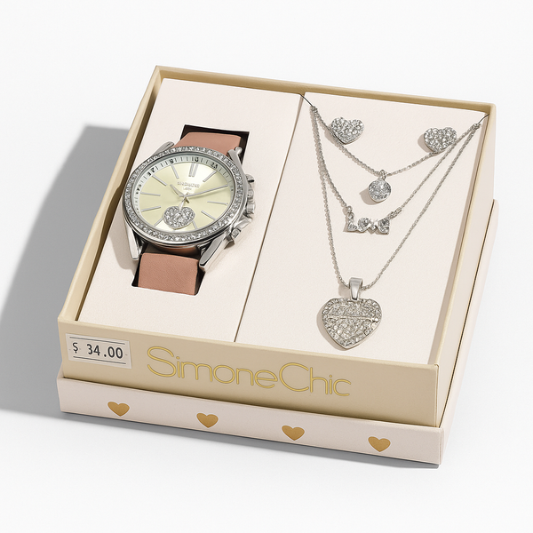 6pc Stainless Steel Jewelry Set