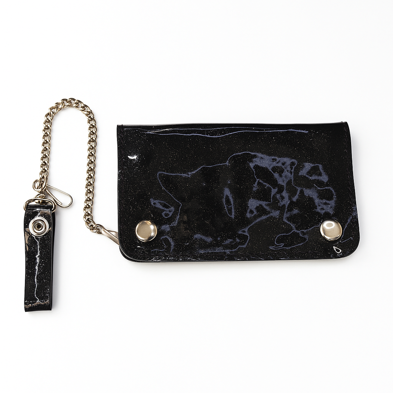 Leather Chain Wallet