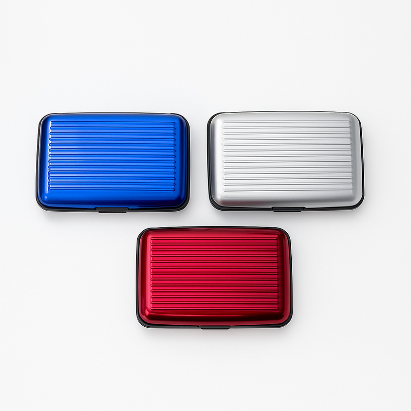 RFID Blocking Aluminum Credit Card Holder