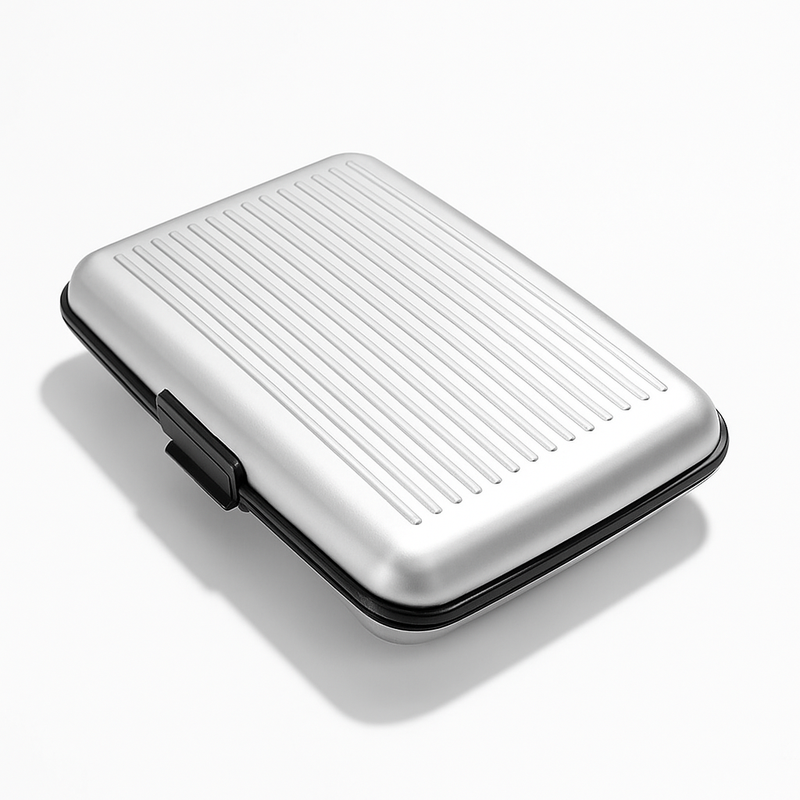 RFID Blocking Aluminum Credit Card Holder