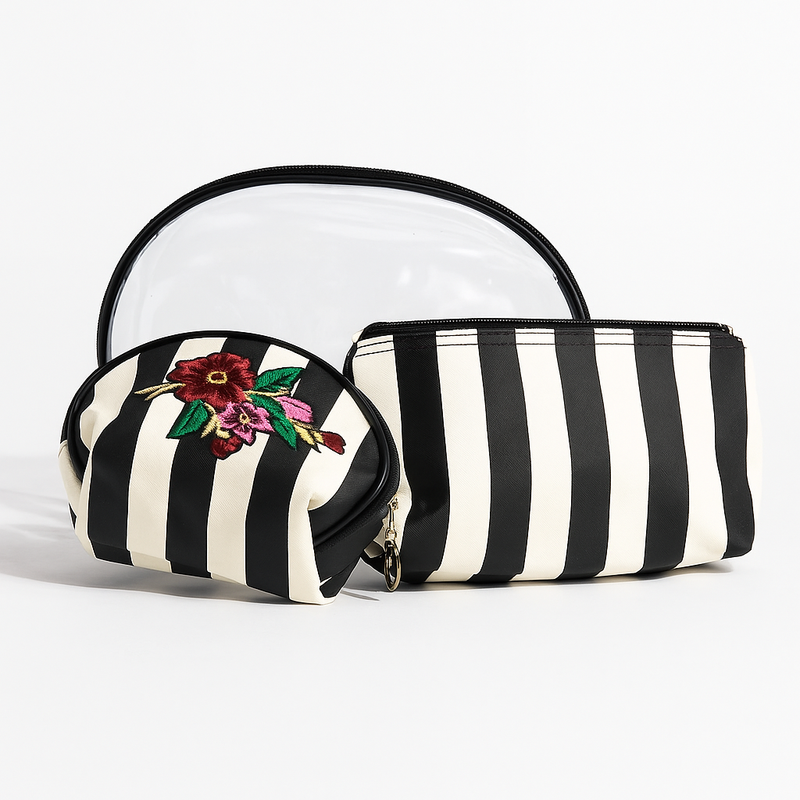 Henri Bendel Cosmetic Bag Set