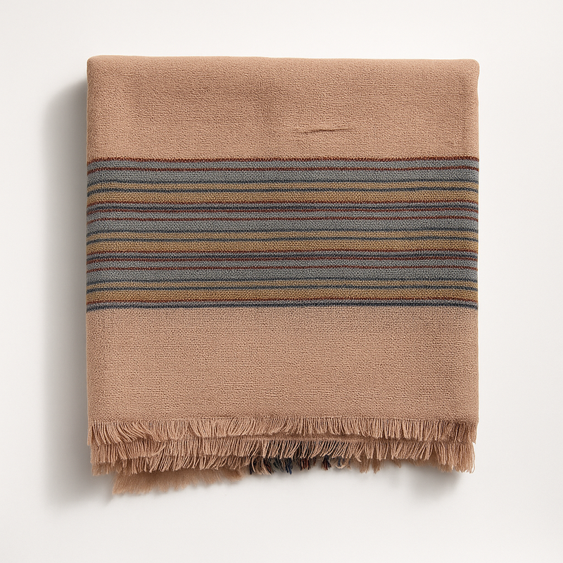 scarf with stripe design