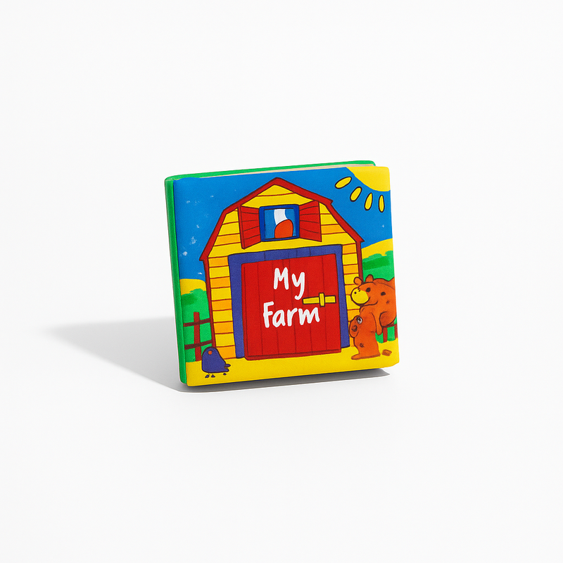 My Farm soft activity book