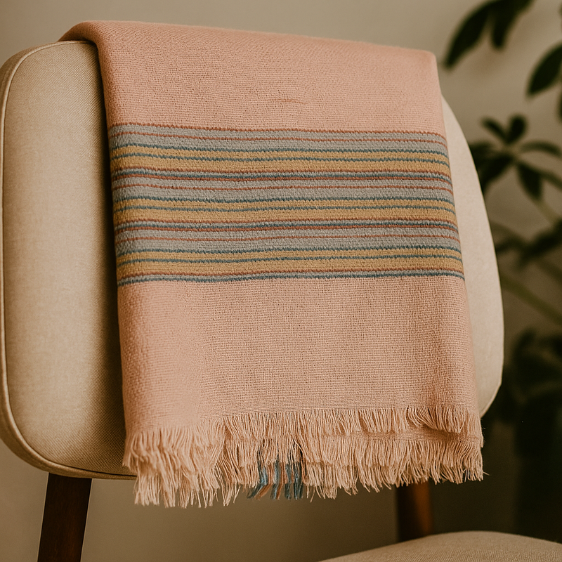 scarf with stripe design