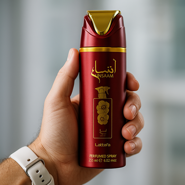 Lataffa Ansaam Gold Perfumed Spray