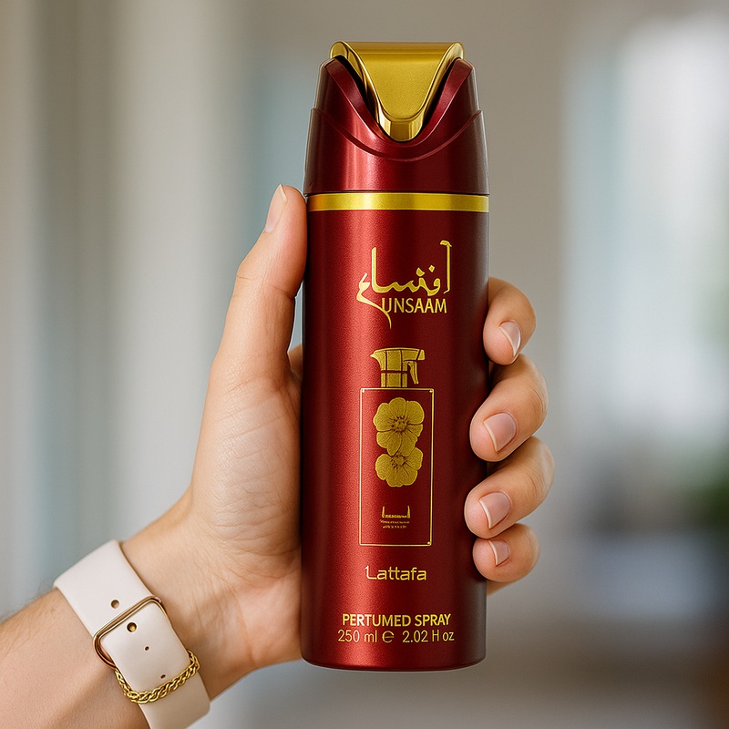 Lataffa Ansaam Gold Perfumed Spray