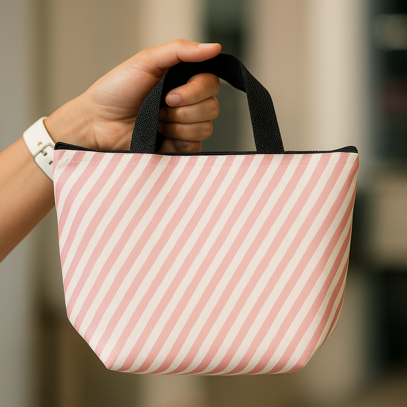 Floral Print Small Tote Bag