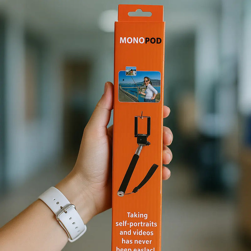 MonoPod Extendable SELFIE STICK Rolling Bargains