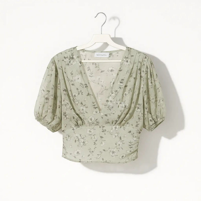 Tropical Breeze Off-Shoulder Top Rolling Bargains