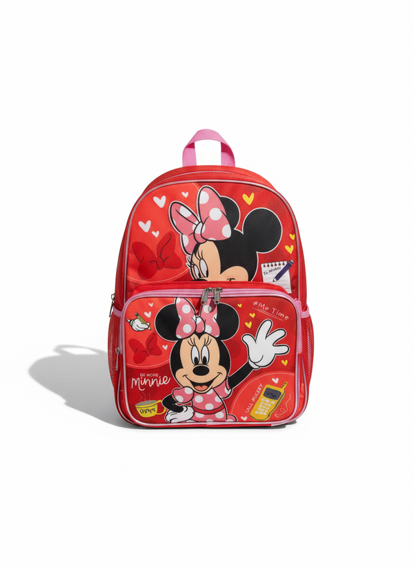 Ruz Group Minnie Mouse 16 Inch Kids Backpack (Red)