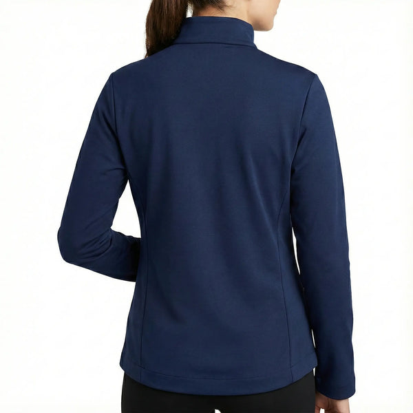 Free Soldier Women's Navy Blue Thermal Pullover with Pockets Rolling Bargains