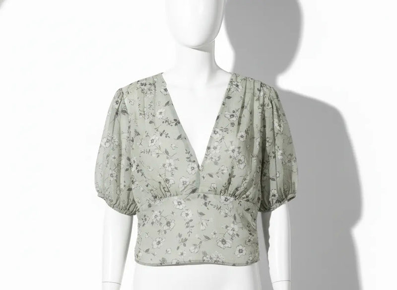 Tropical Breeze Off-Shoulder Top Rolling Bargains