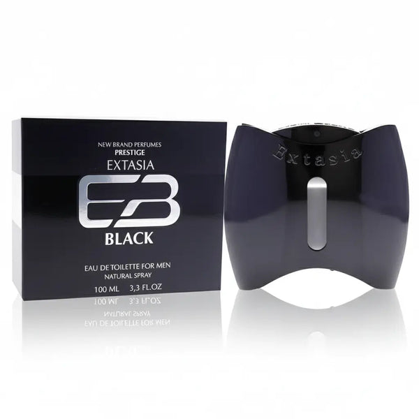 Extasia Black Eau De Toilette Spray for Men Rolling Bargains