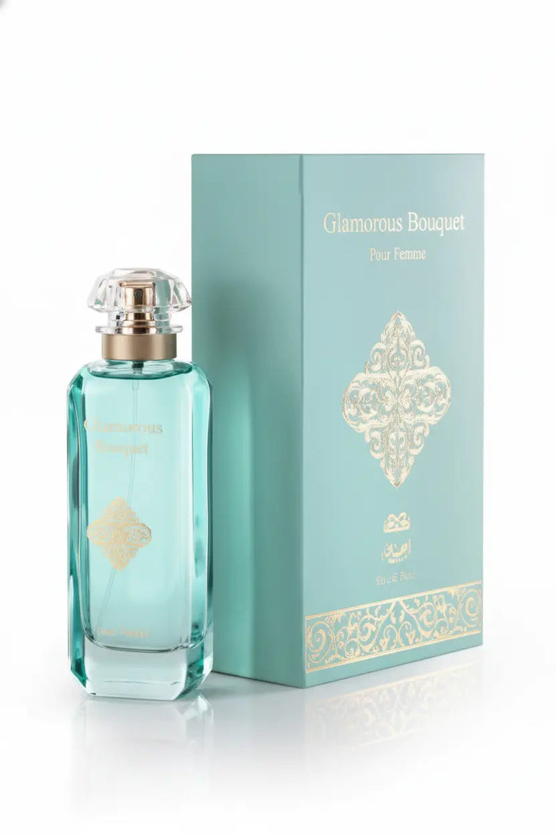 Glamorous Bouquet Eau de Parfum for Women - Mint and Gold Rolling Bargains