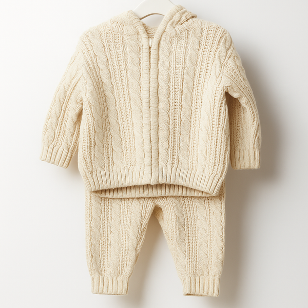 Cable Knit Jumper & Trouser Baby Set